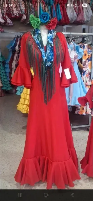 Vestido Flamenca/ Bata Rociera