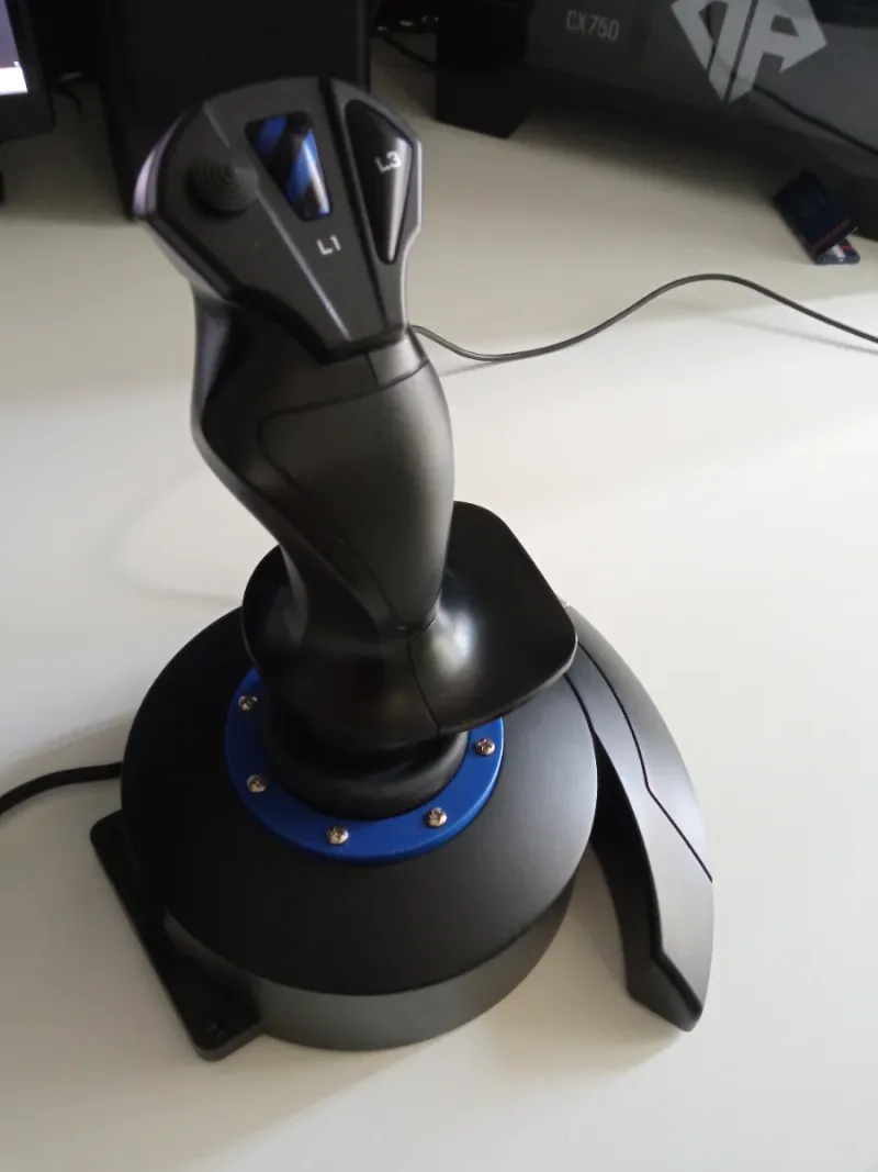 Thrustmaster HOTAS 4 PC/PS5/PS4 Simulador Vuelo afbeelding 3