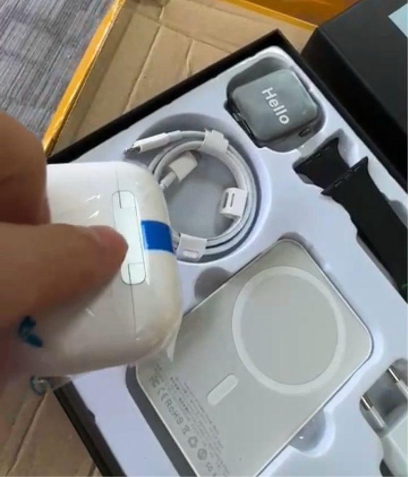 Kit Apple: Apple Watch, AirPods, cargador y mas... afbeelding 2
