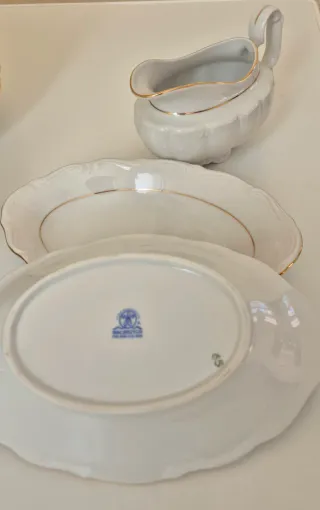 Vajilla Porcelana Polaca Wałbrzych Lujo