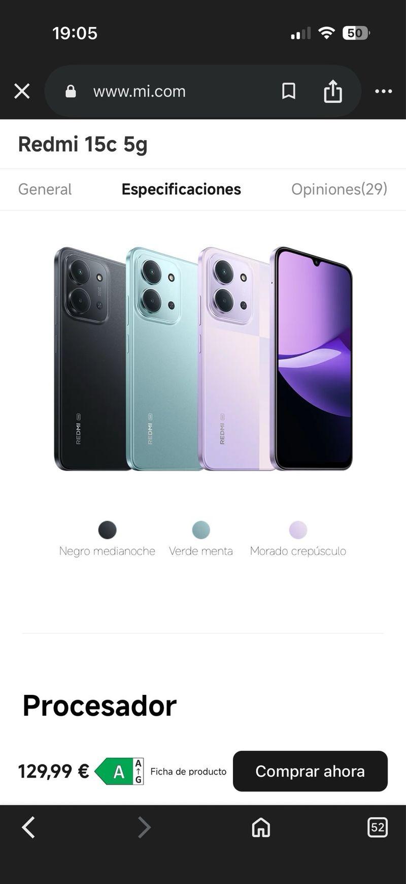 Redmi 15C 5G 128GB afbeelding 3