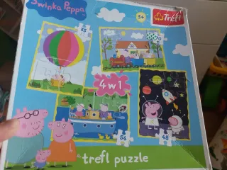 Puzzles Peppa Pig Trefl 4 en 1