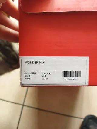 Scarpe GAS Wonder mix training sport uomo 43