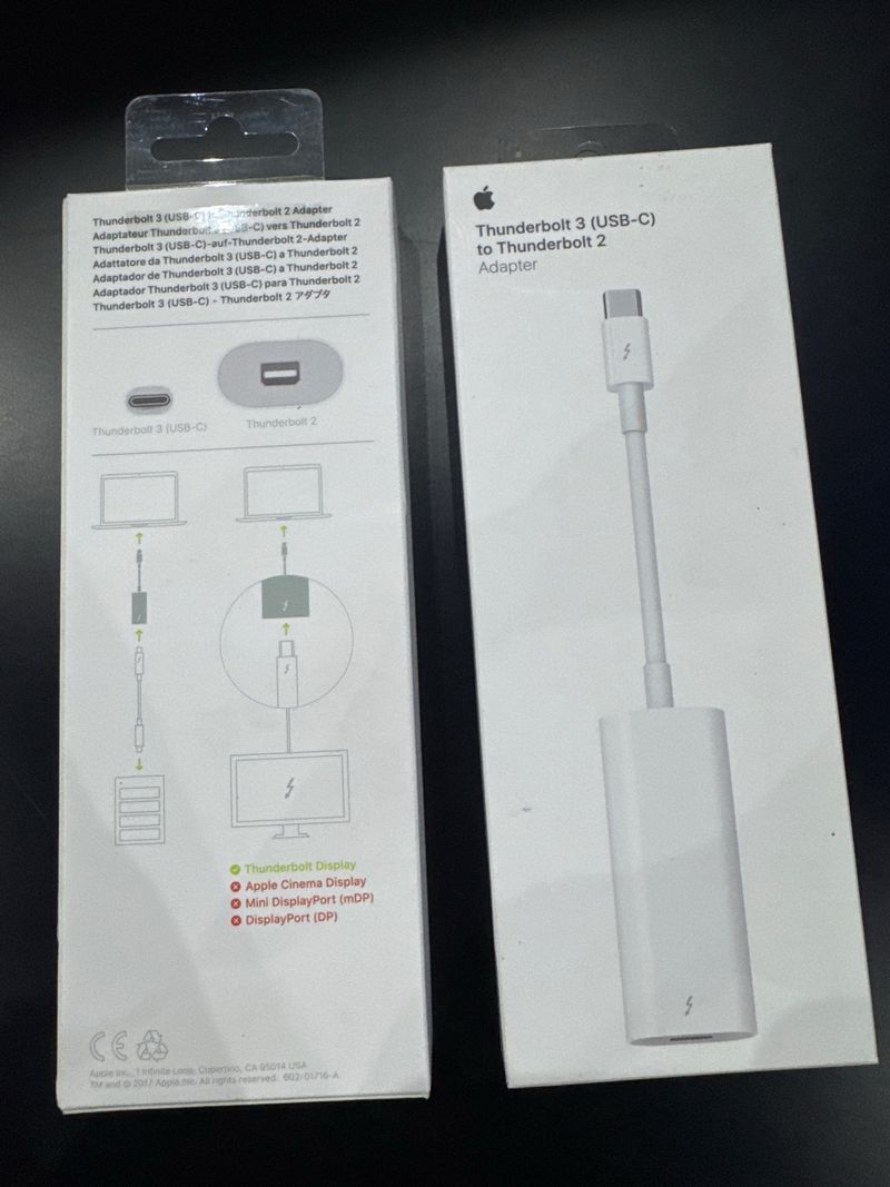 Adaptador Apple Thunderbolt 3 (USB-C)Thunderbolt 2 afbeelding 2