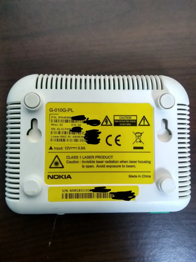 Nokia G-010G-PL ONT afbeelding 2