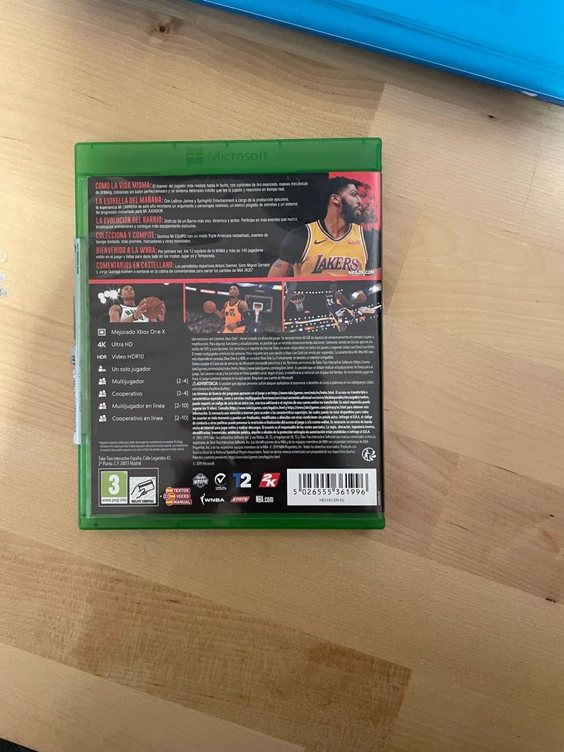 Lote 3 Juegos Xbox One: NBA 2K20, CoD, Watch Dogs afbeelding 3