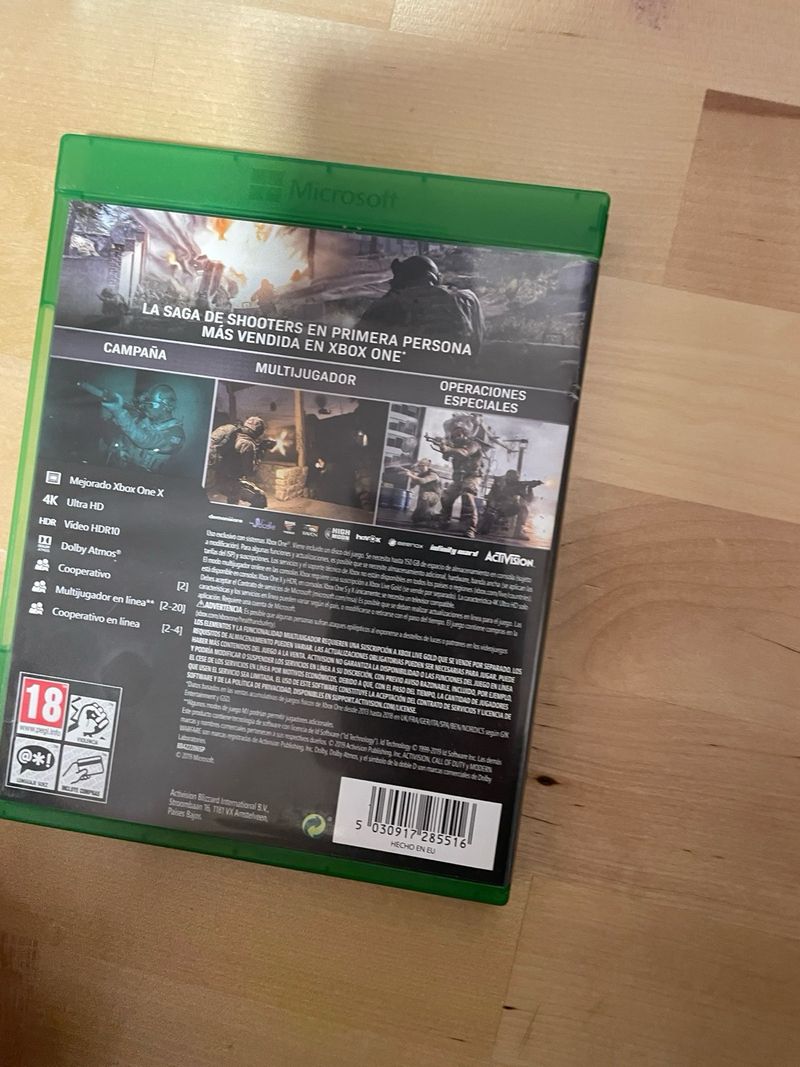 Lote 3 Juegos Xbox One: NBA 2K20, CoD, Watch Dogs afbeelding 7