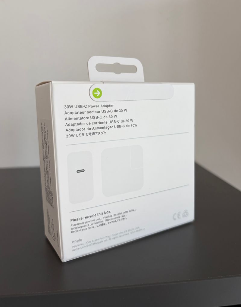 Cargador Apple Original 30W 2026 Nuevo afbeelding 2