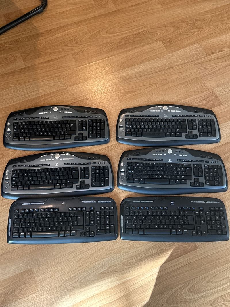 Logitech Teclados Inalámbricos (Pack 6 o por und)