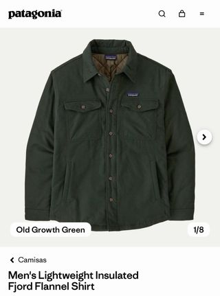 Chaqueta Patagonia verde