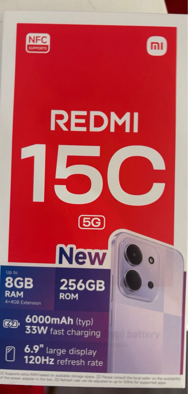 Xiaomi Redmi 15C 256GB 8GB RAM