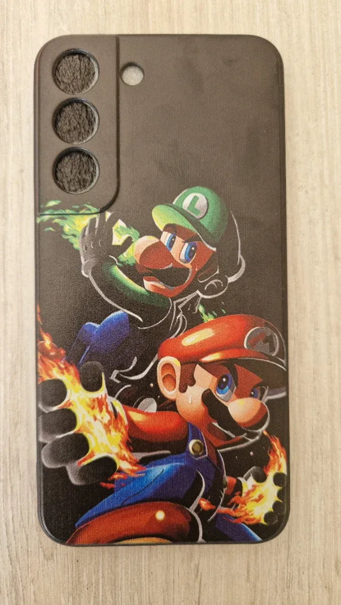 Funda Samsung Galaxy S22 Mario & Luigi