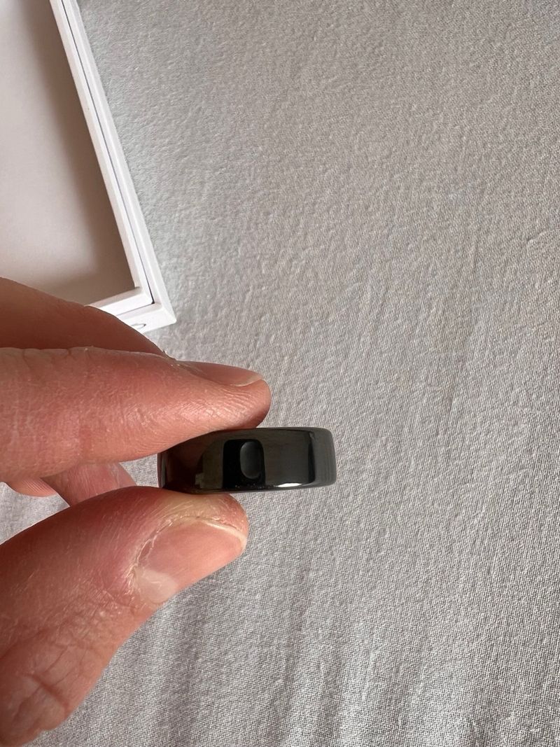 Oura Gen3 Horizon Negro Talla 10 afbeelding 3