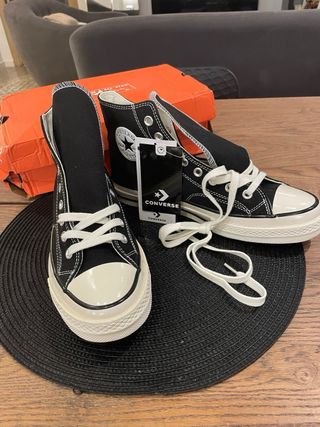 Converse Chuck 70 Negro/Blanco Talla 42 NUOVE,