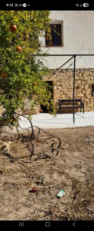 Tú  PARAÍSO RÚSTICO!!Huerto y casa a terminar.