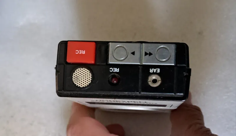 Grabadora de Mini Cassette Honeywell afbeelding 4