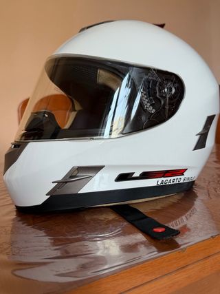 Casco LS2 Lagarto Blanco XL