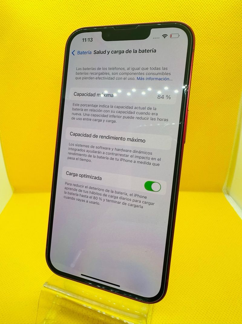 iPhone 14 128GB Rojo - Garantía y Batería 84% afbeelding 2