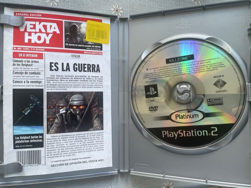 Killzone PS2 Platinum Edición Online Incluido afbeelding 2