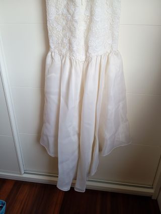 Vestido de Novia Blanco Encaje Sirena