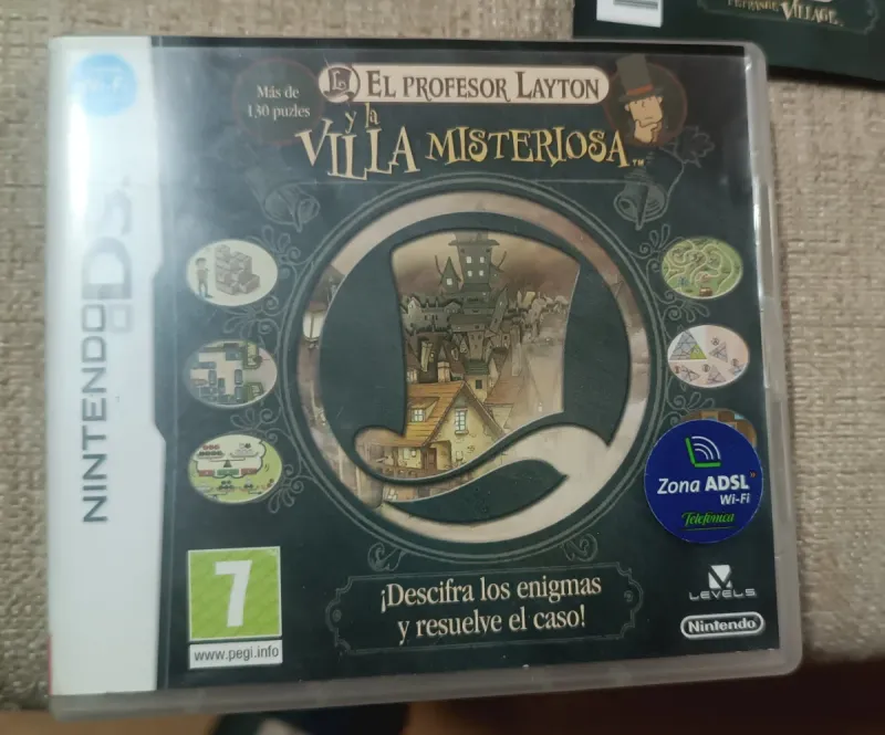 Nintendo DS El Profesor Layton y Villa Misteriosa