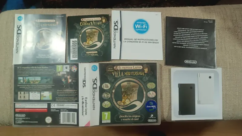 Nintendo DS El Profesor Layton y Villa Misteriosa afbeelding 3