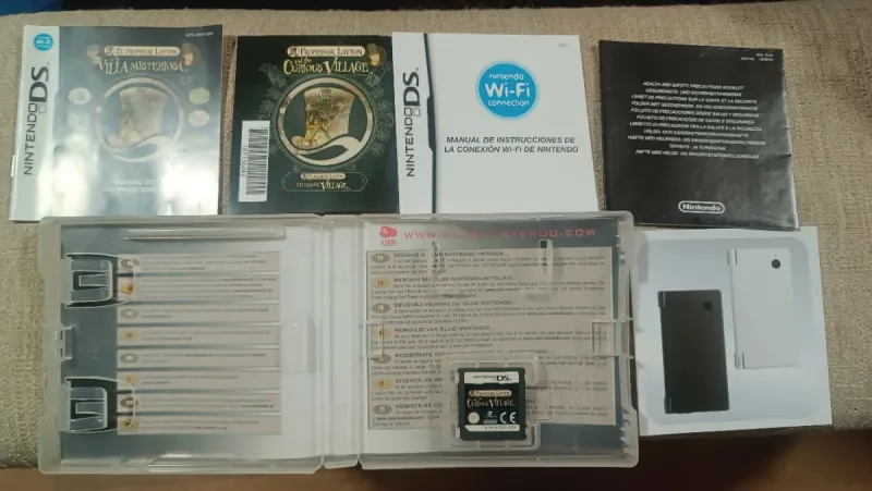 Nintendo DS El Profesor Layton y Villa Misteriosa afbeelding 4