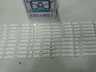 UE65TU7095U, KIT 10 TIRAS LED (ref,43)