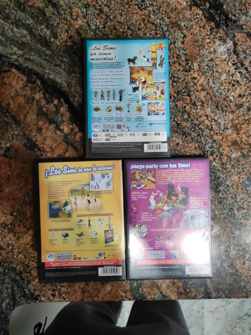 Lote 3 Juegos Los Sims PC CD-ROM afbeelding 2