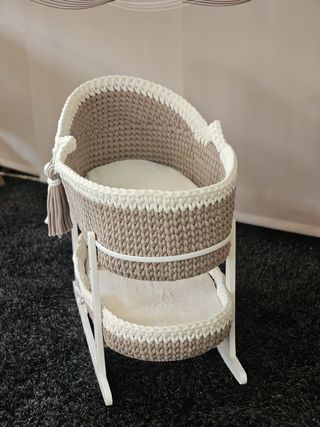 Culla Mosè artigianale per neonato