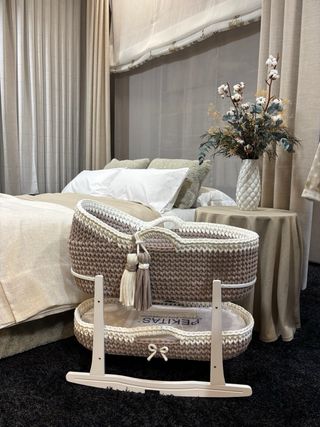 Culla Mosè artigianale per neonato