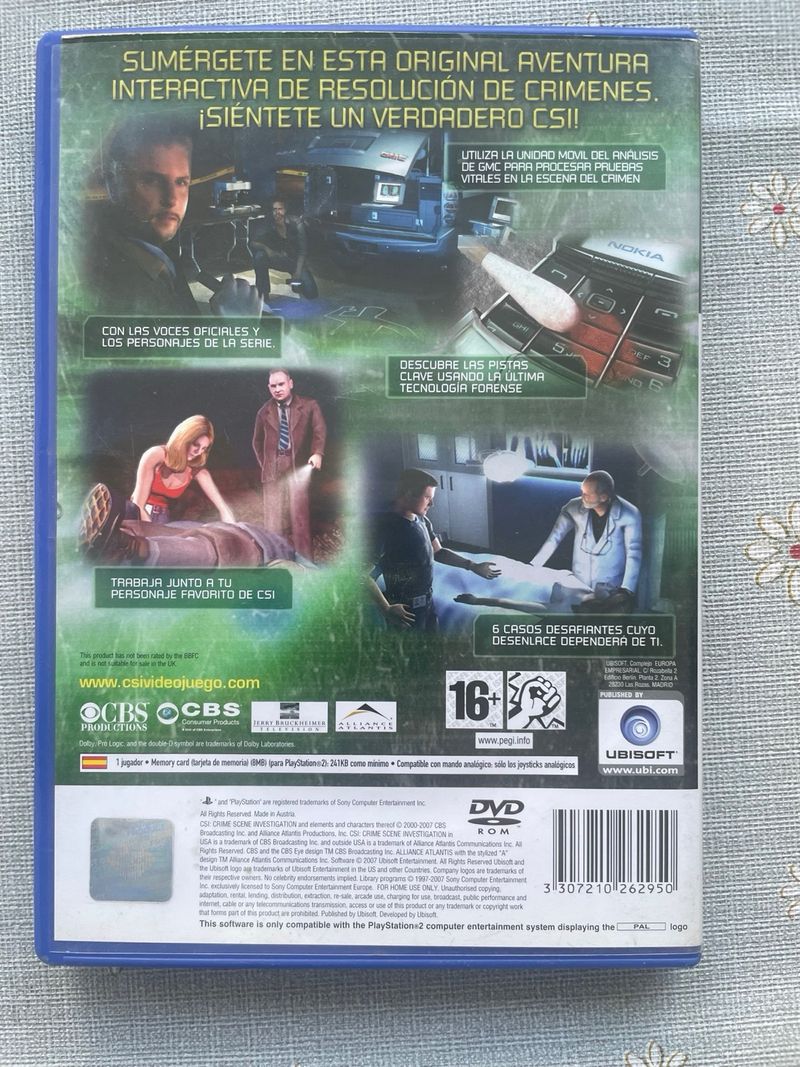 CSI: Crime Scene Investigation PS2 afbeelding 3