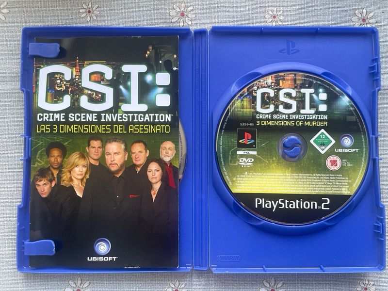CSI: Crime Scene Investigation PS2 afbeelding 2