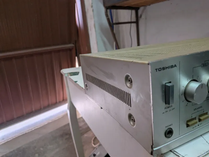 Amplificador Toshiba SB-M33 Vintage Años 80 afbeelding 7