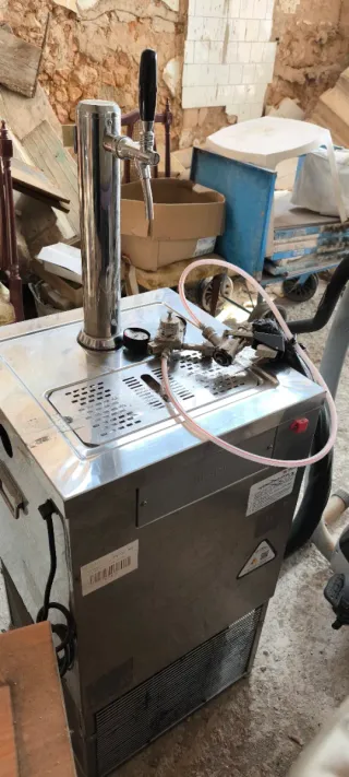 Tirador Cerveza Portátil + Botella Gas