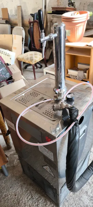 Tirador Cerveza Portátil + Botella Gas