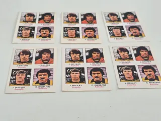 Lote 6 Cromos Mundial Munich 74 Australia