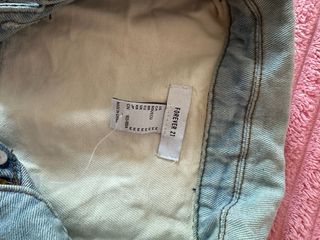 Chaqueta vaquera patchwork