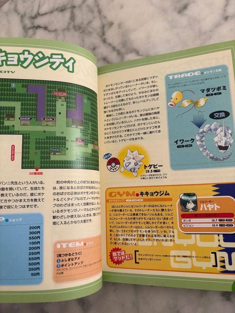 Guía del juego Pokémon Crystal para Gameboy Color GBC afbeelding 10