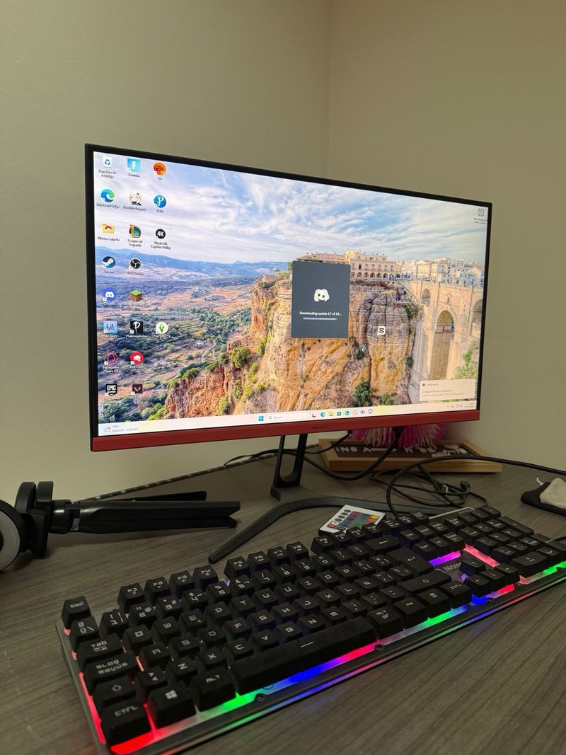 PC Gaming ASUS TUF 550W Negro/Azul afbeelding 3