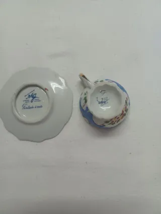 Chávena e pires colecção vintage