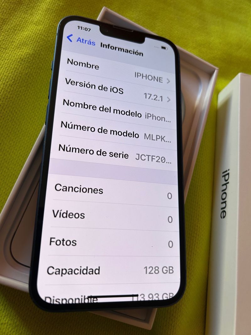 iPhone 13 128GB Azul afbeelding 3