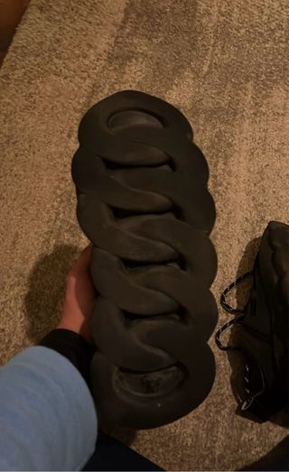 Scarpe Versace Chain Reaction Nere