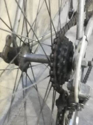 Bicicleta carretera clásica vintage