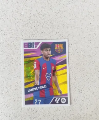 Cromo BB Boom Lamine Yamal FC Barcelona