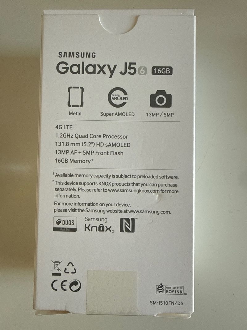 Samsung J5 16GB Dorado 4G afbeelding 4