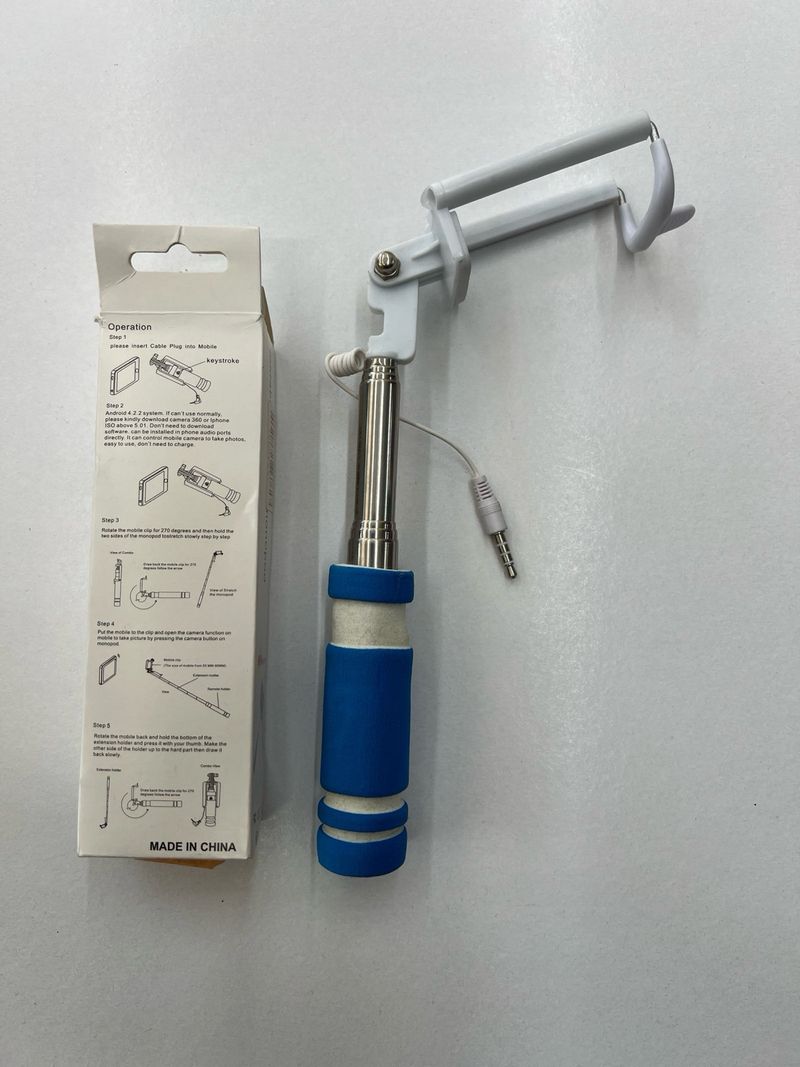 Palo Selfie Mini Monopod Azul afbeelding 2