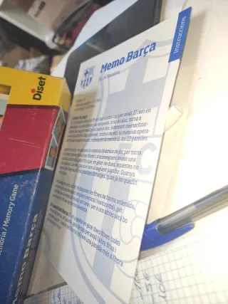 Juego Memoria Barça C37