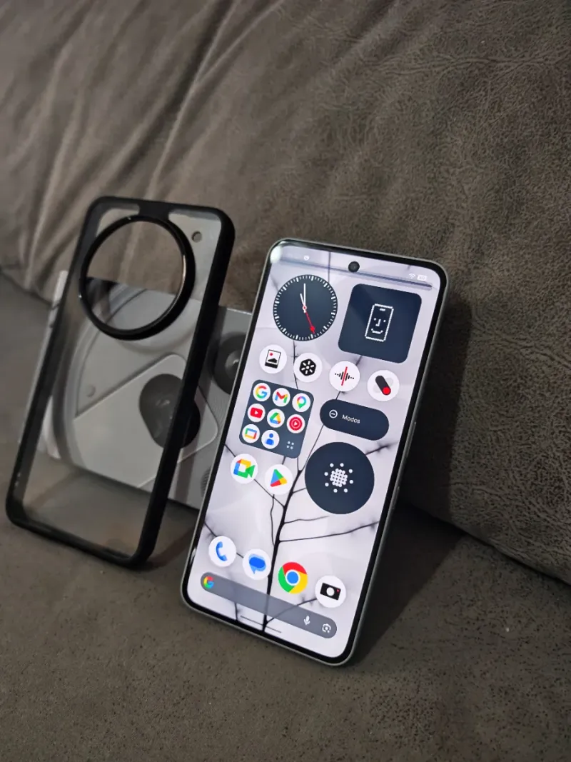 Nothing Phone 3A Pro 256GB Gris/Blanco afbeelding 4