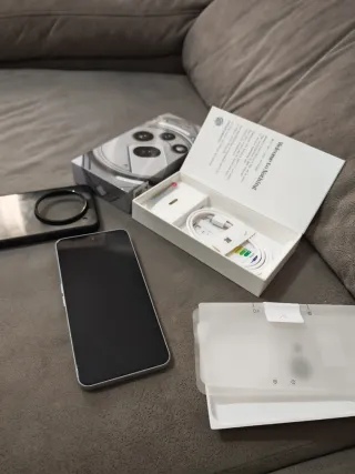 Nothing Phone 3A Pro 256GB Gris/Blanco